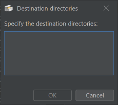 Copy to multiple directories screenshot