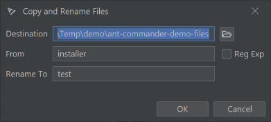 Copy and Rename Files screenshot