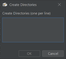 Create Multiple Directories screenshot