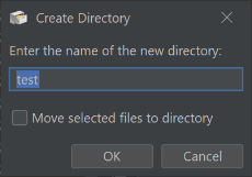 New Directory screenshot