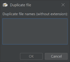 Duplicate file(s) screenshot