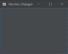 Monitor For Changes screenshot