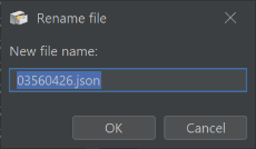 Rename File screenshot