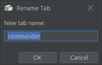 Rename Tab screenshot